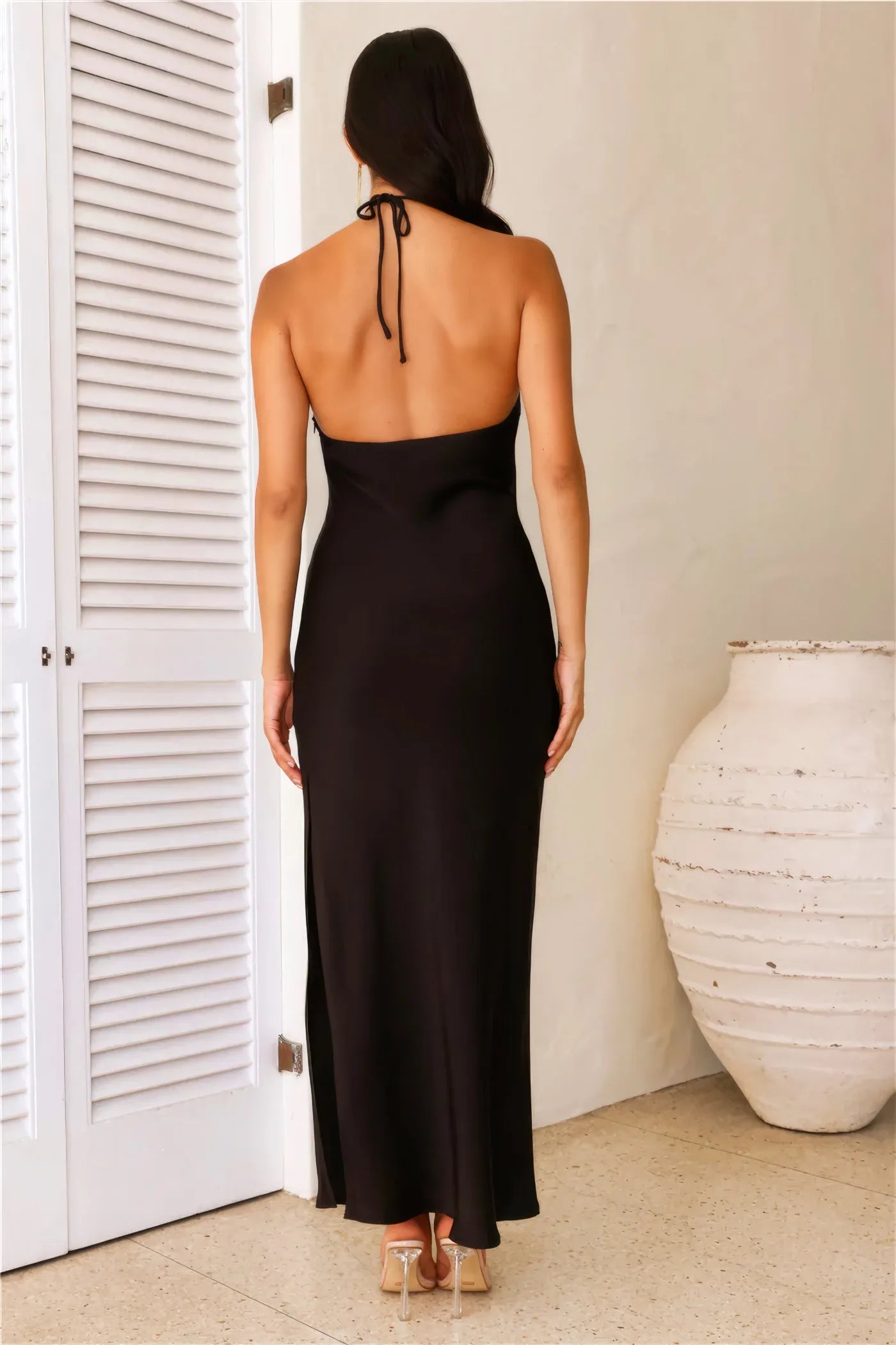 Eclipse Allure Halter Neck Maxi Dress - Bulks