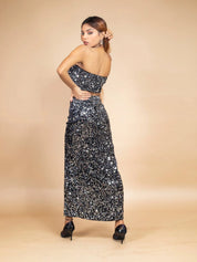 STUNNING VELVET SEQUIN CO-ORD SET - Bulks