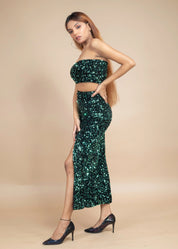 STUNNING VELVET SEQUIN CO-ORD SET - Bulks